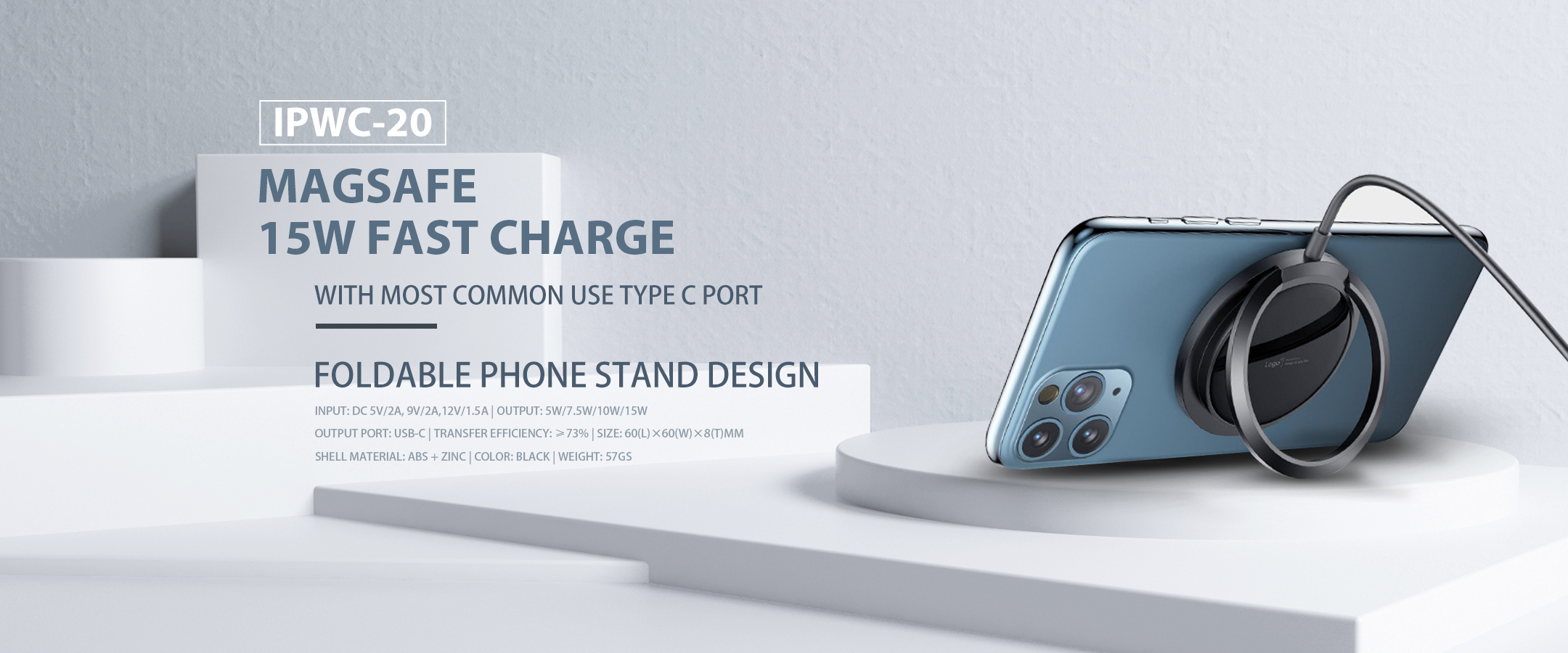 Wireless charger with Phone stand