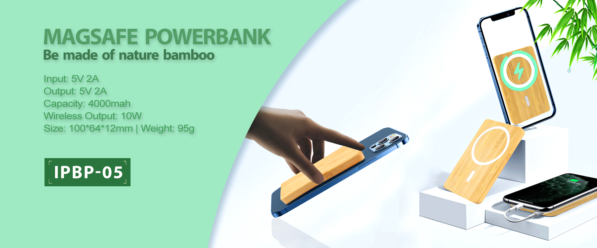 bamboo magsafe power bank