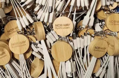 Bamboo USB cable