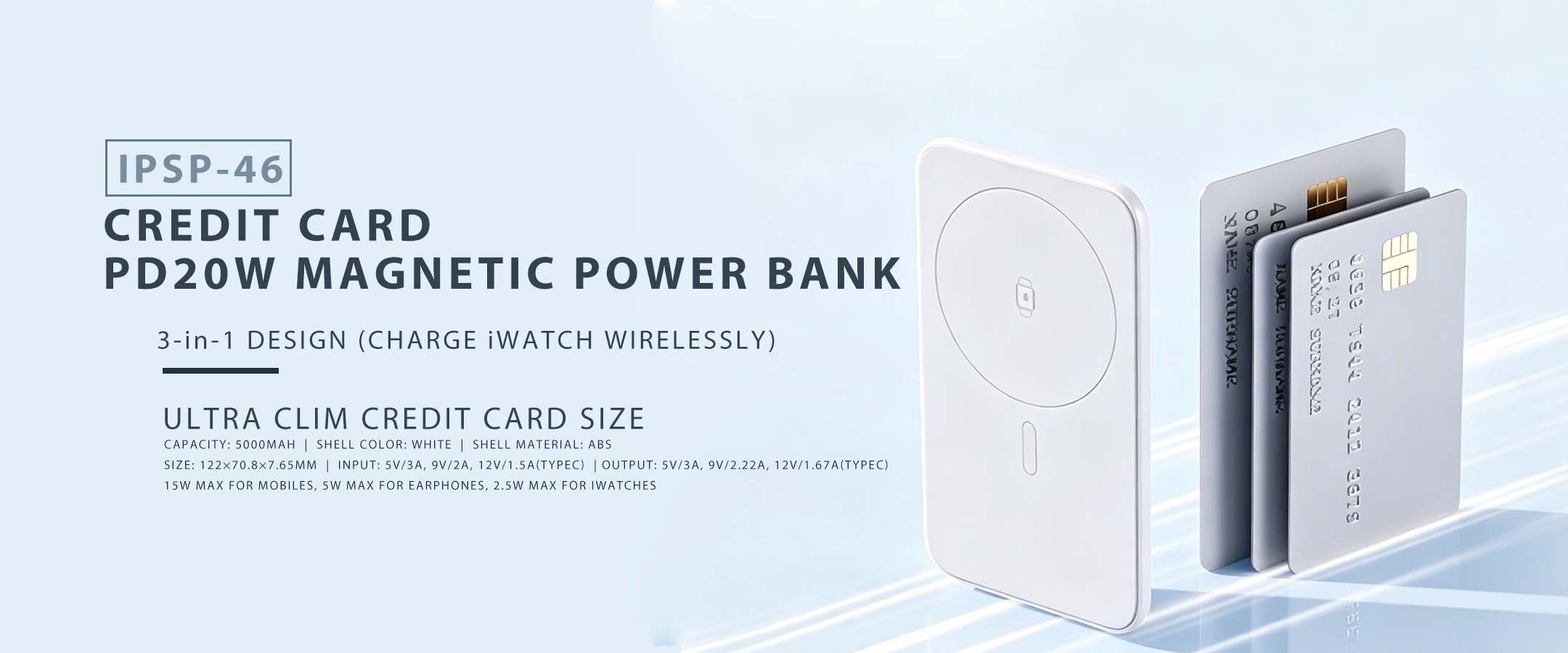 Ultra Slim Magnetic Power Bank